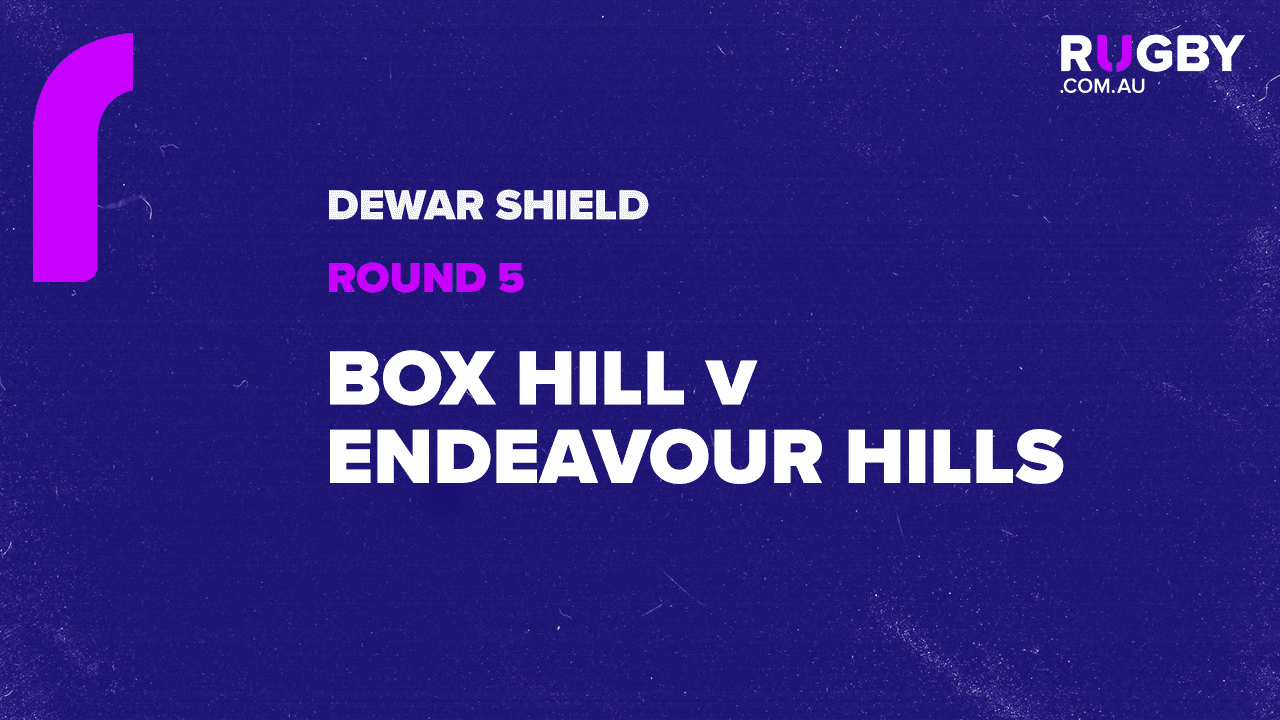 Rugby Vic - Round 5 - Box Hill v Endeavour Hills