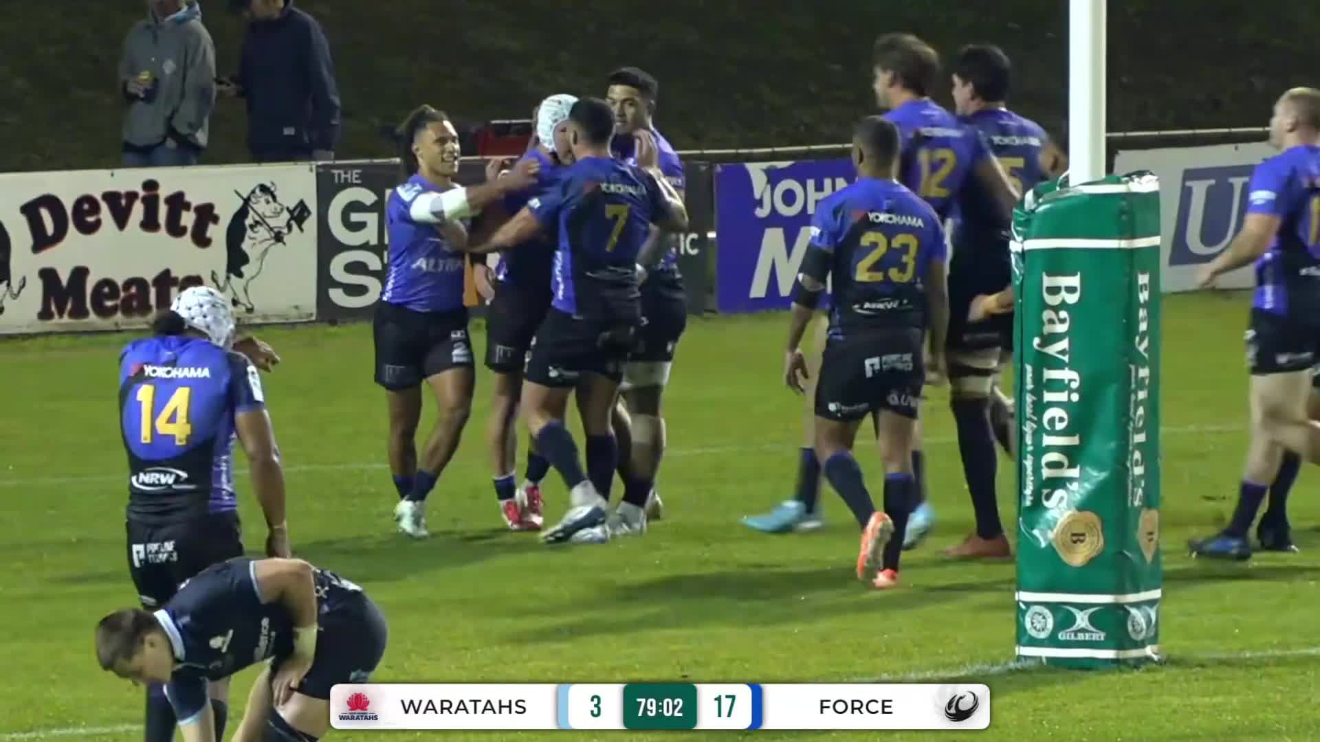 Mac Grealy Try v NSW Waratahs | SRP 2025