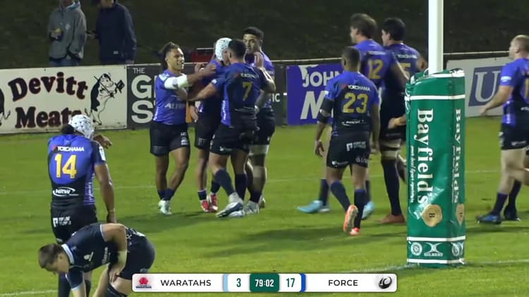 Mac Grealy Try v NSW Waratahs | SRP 2025