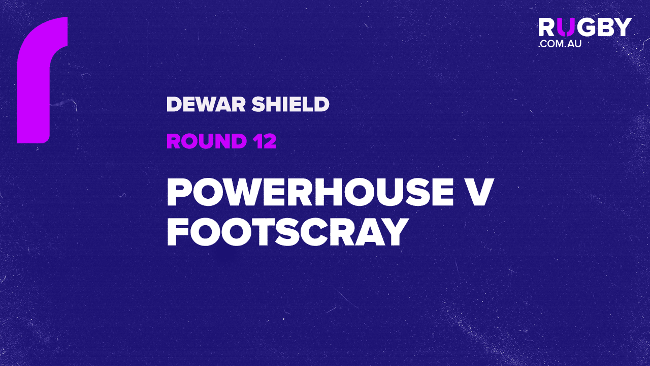 Rugby Vic - Round 12 - Powerhouse v Footscray