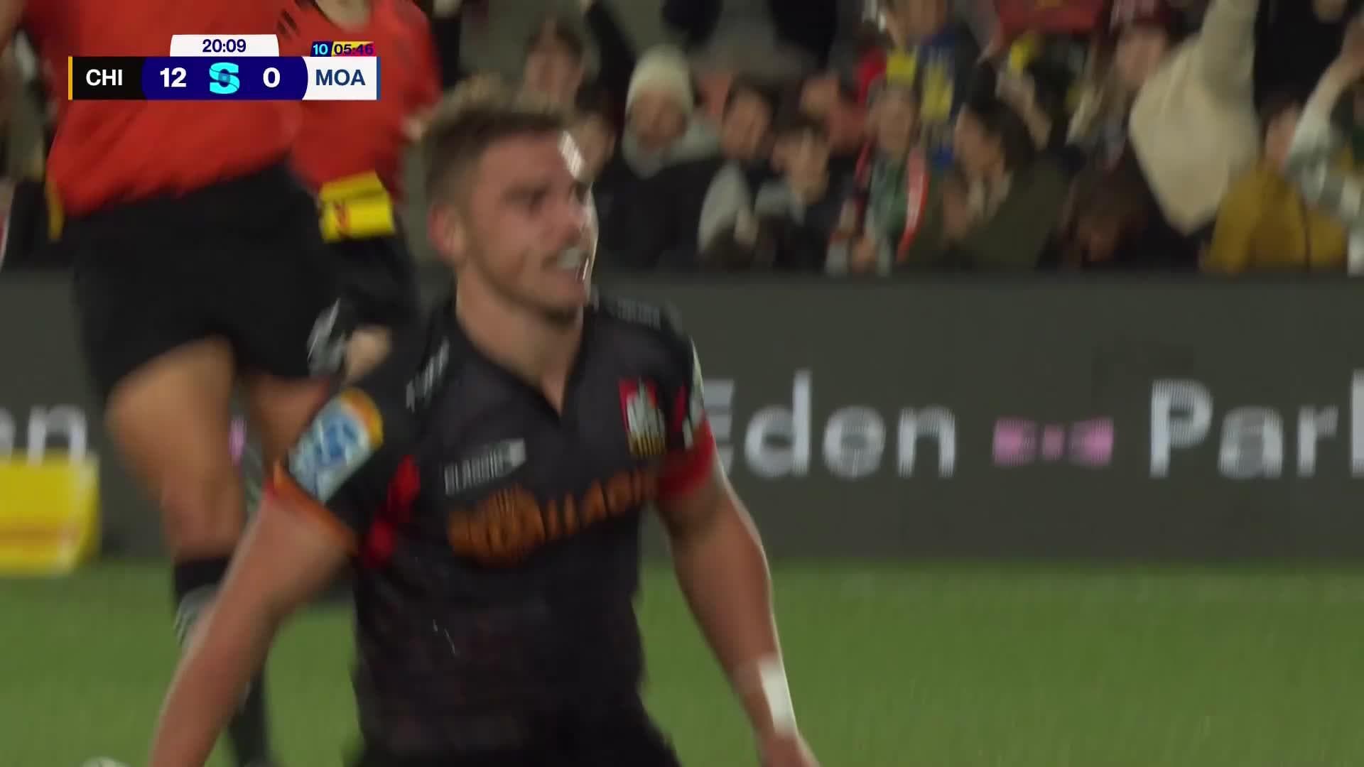 Cortez Ratima Try v Moana Pasifika | SRP 2025
