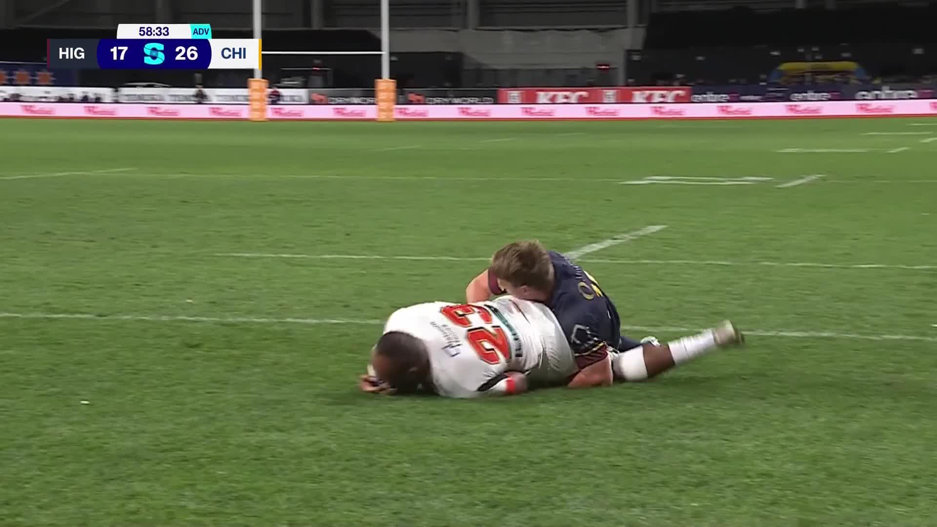 Manasa Mataele Try v Highlanders | SRP 2025
