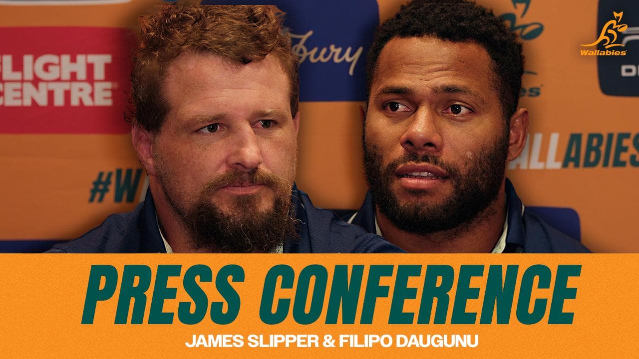 James Slipper and Filipo Daugunu on upcoming Argentina Test
