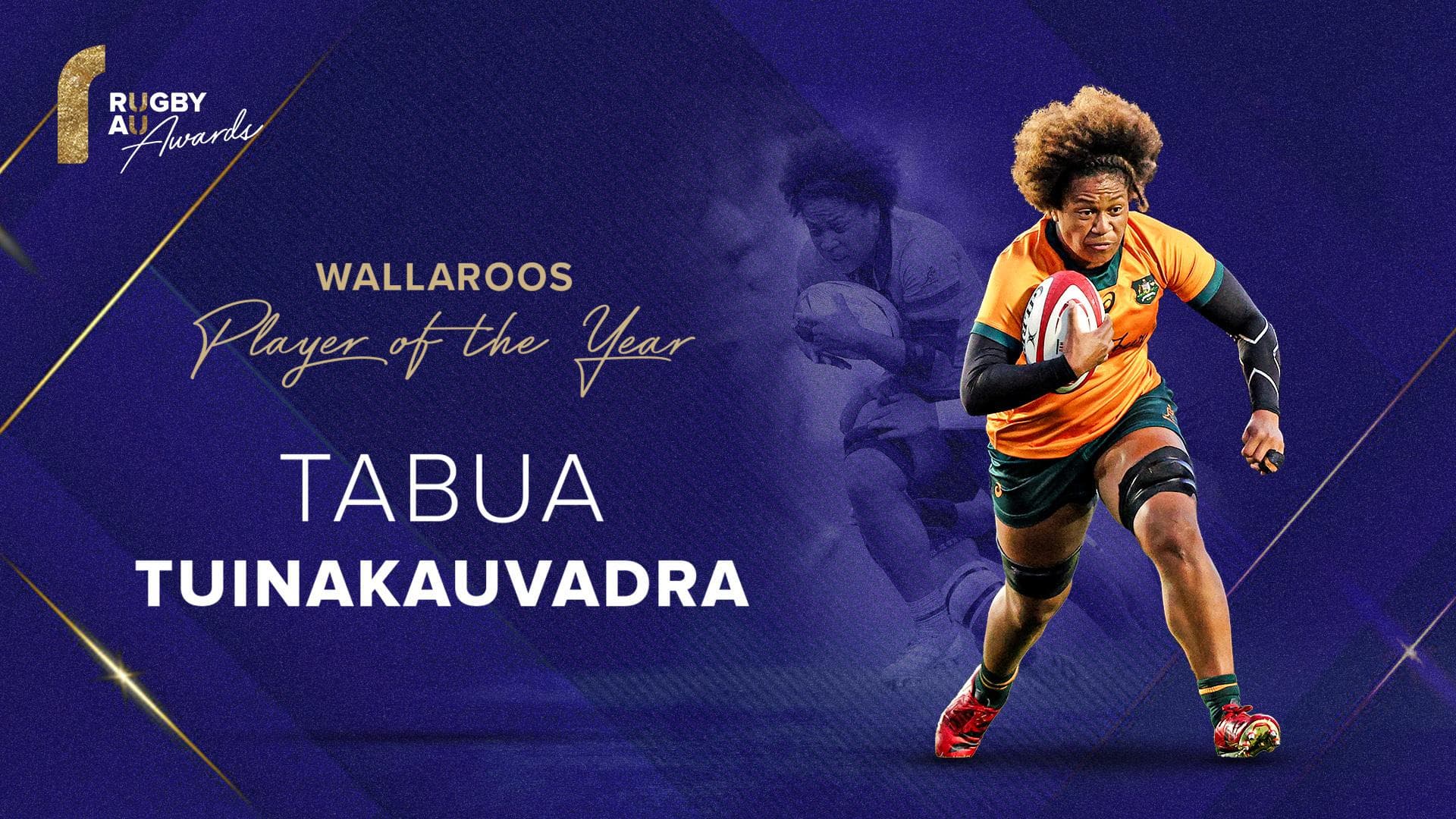 Tabua Tuinakavadura wins the Wallaroos Player of the Year