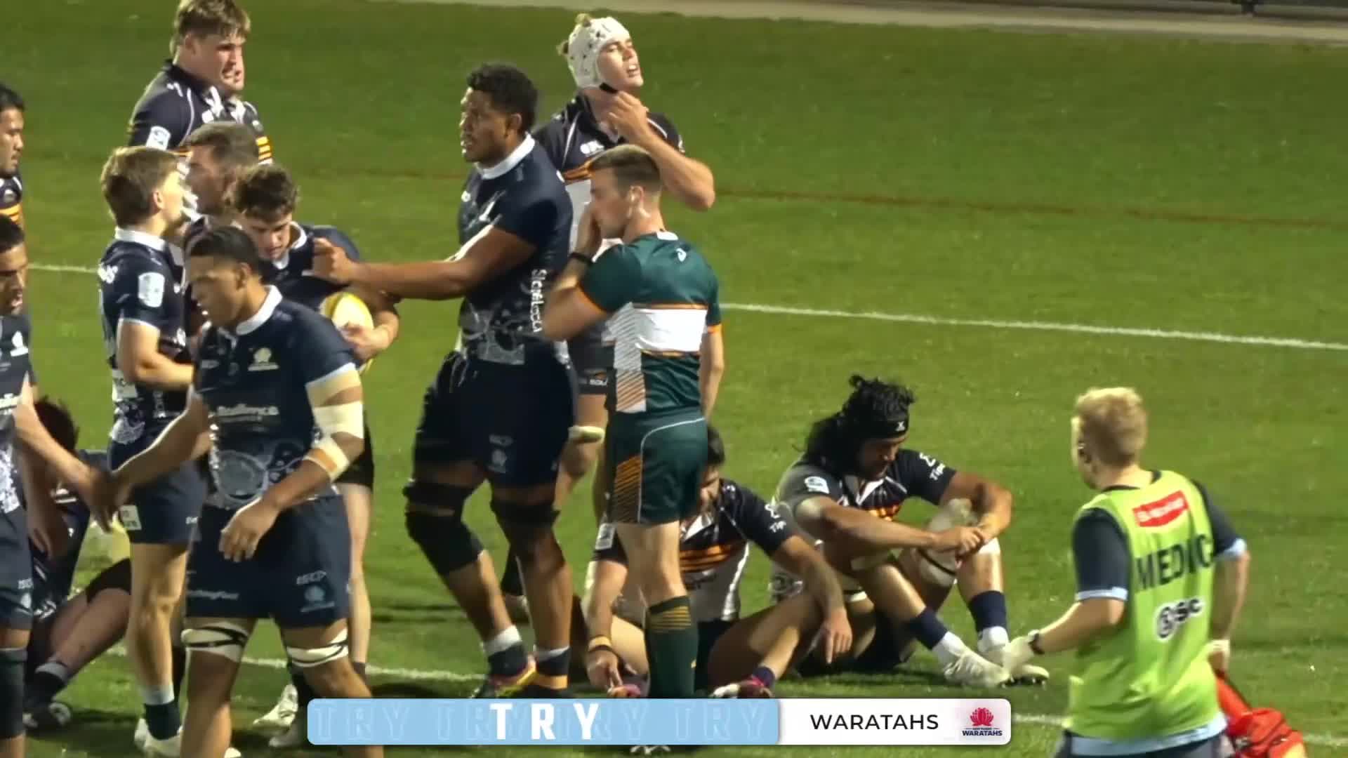 Teddy Wilson Try v Brumbies | SRP 2025
