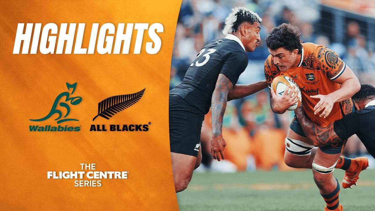 Wallabies v All Blacks Highlights | Bledisloe Cup Test 2 | The Flight ...