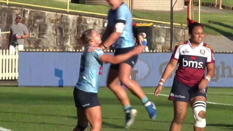 Georgina Friedrichs's Try v Queensland Reds Women | SRW 2025