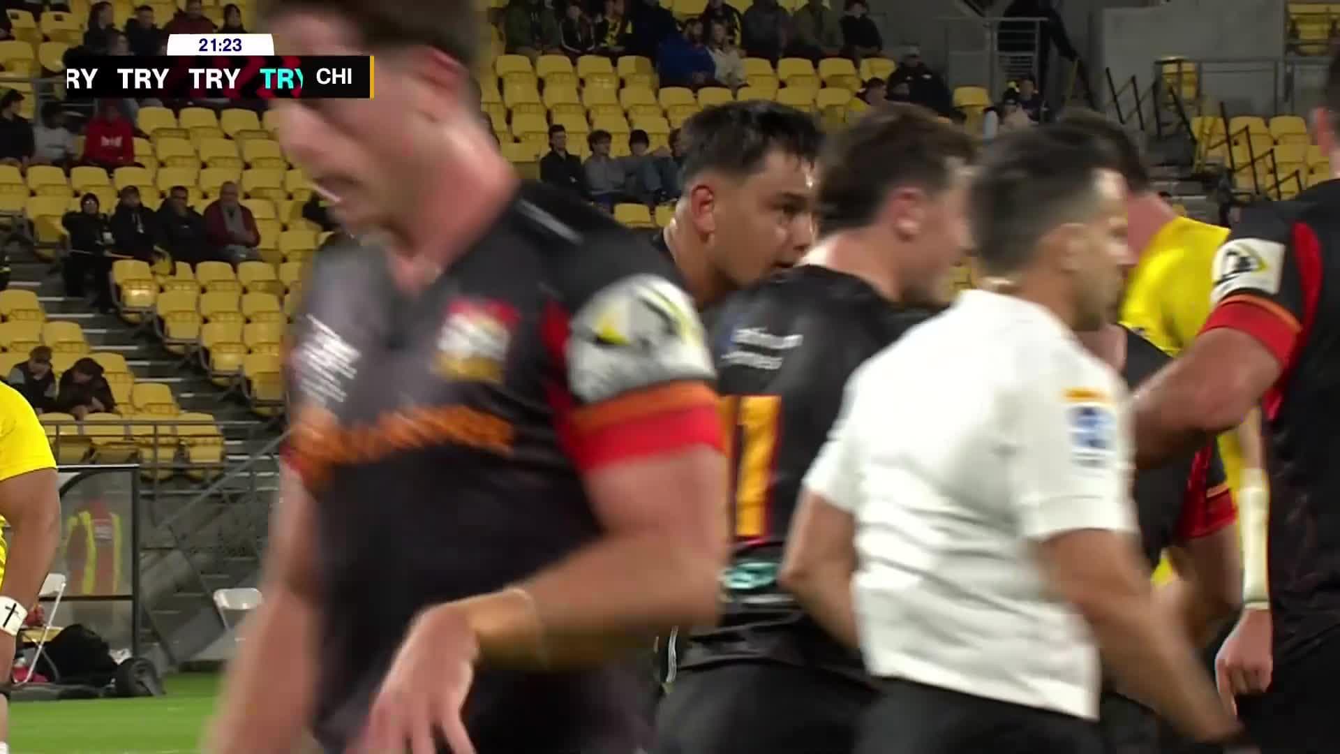 Daniel Rona Try v Hurricanes | SRP 2025