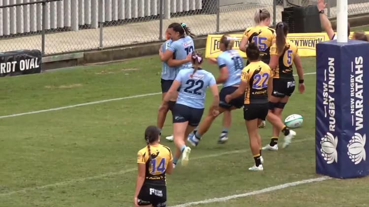 Georgina Friedrichs's Try v Western Force Women | SRW 2025