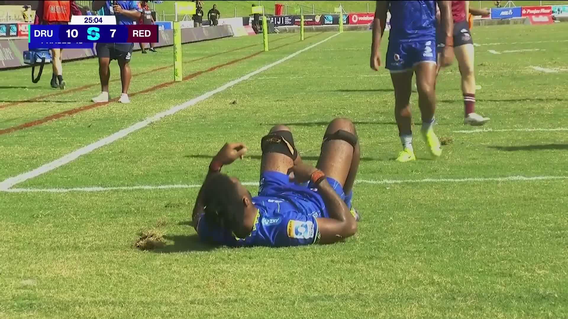 Etonia Waqa Try v Queensland Reds | SRP 2025