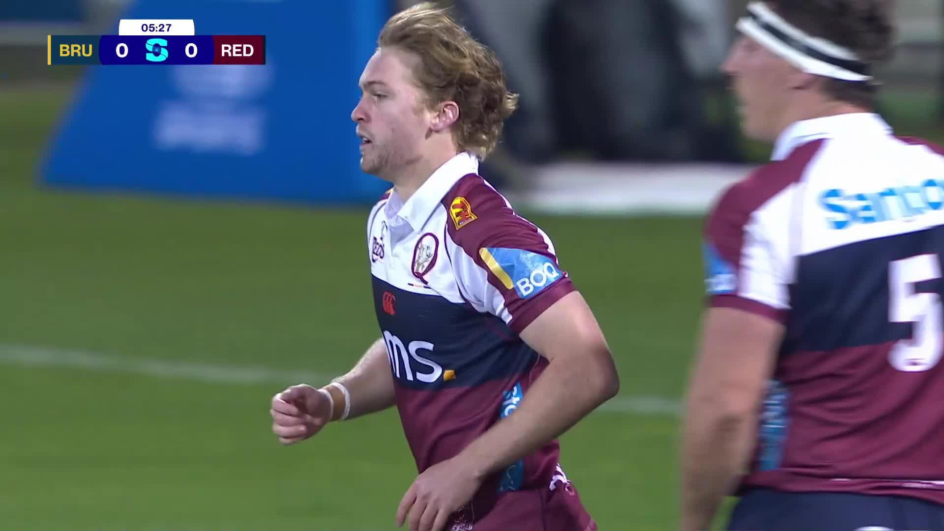 Tim Ryan Try v Brumbies | SRP 2025