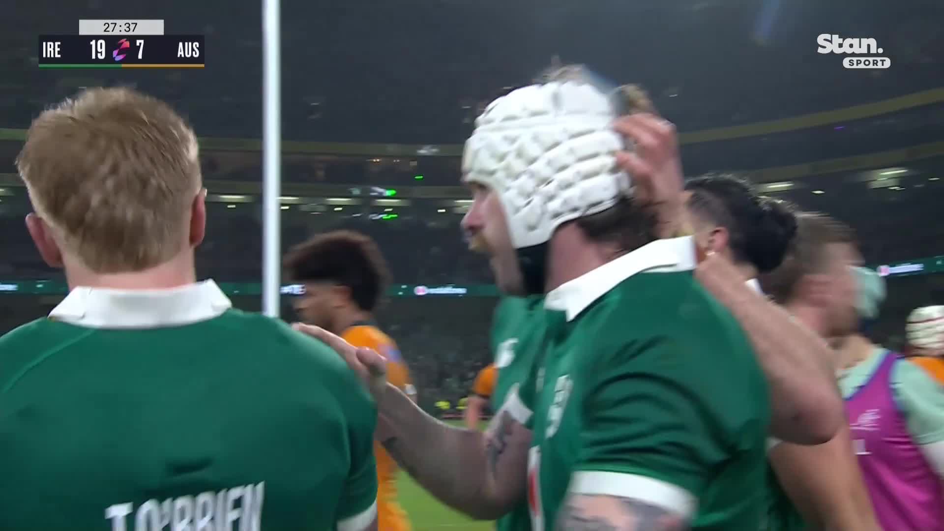 Mackenzie Hansen with a Spectacular Try vs Australia