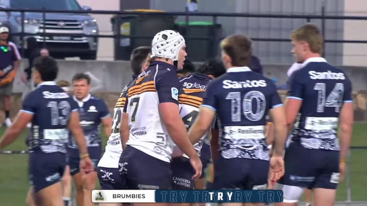 Shane Wilcox Try v NSW Waratahs | SRP 2025