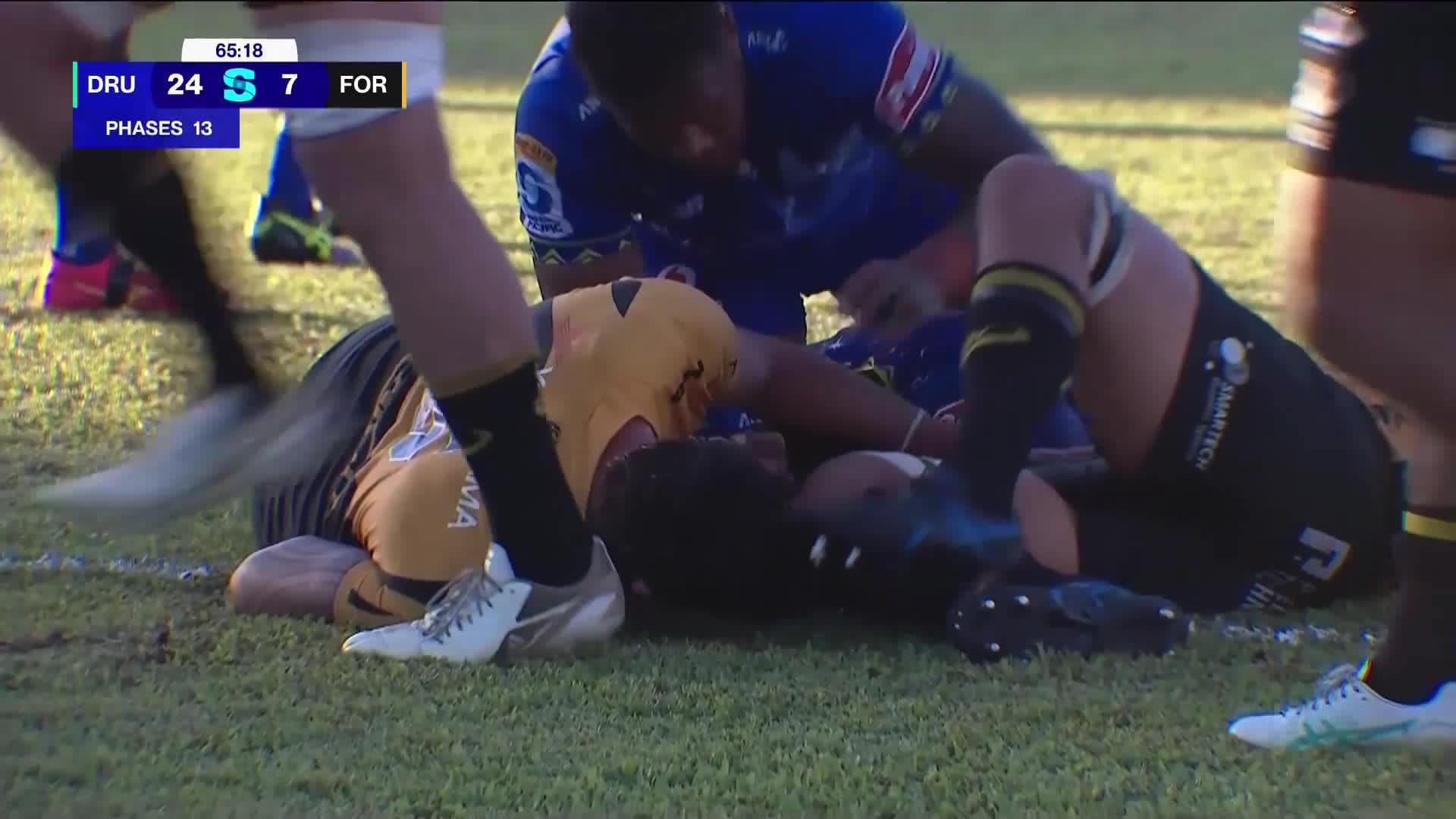 Elia Canakaivata Try v Western Force | SRP 2025