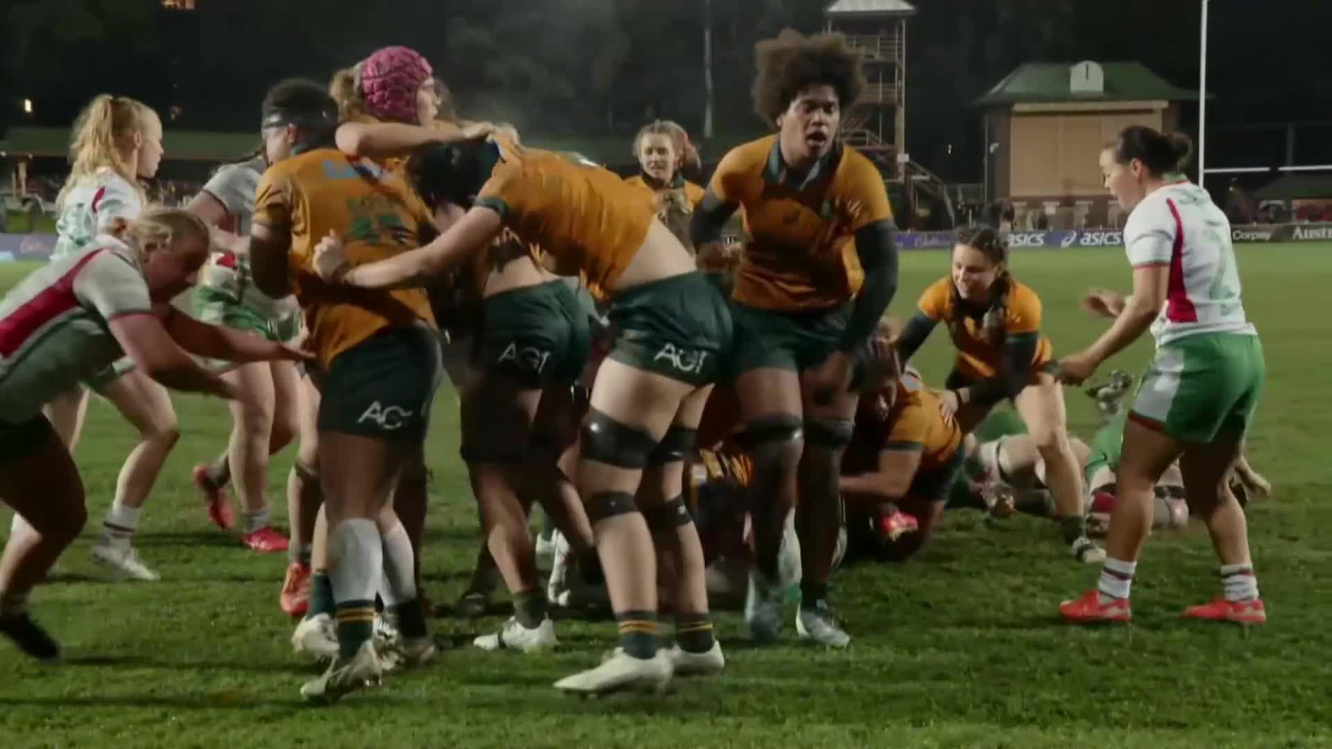 Ashley Marsters's Highlights v Wales Women | Wallaroos 2024