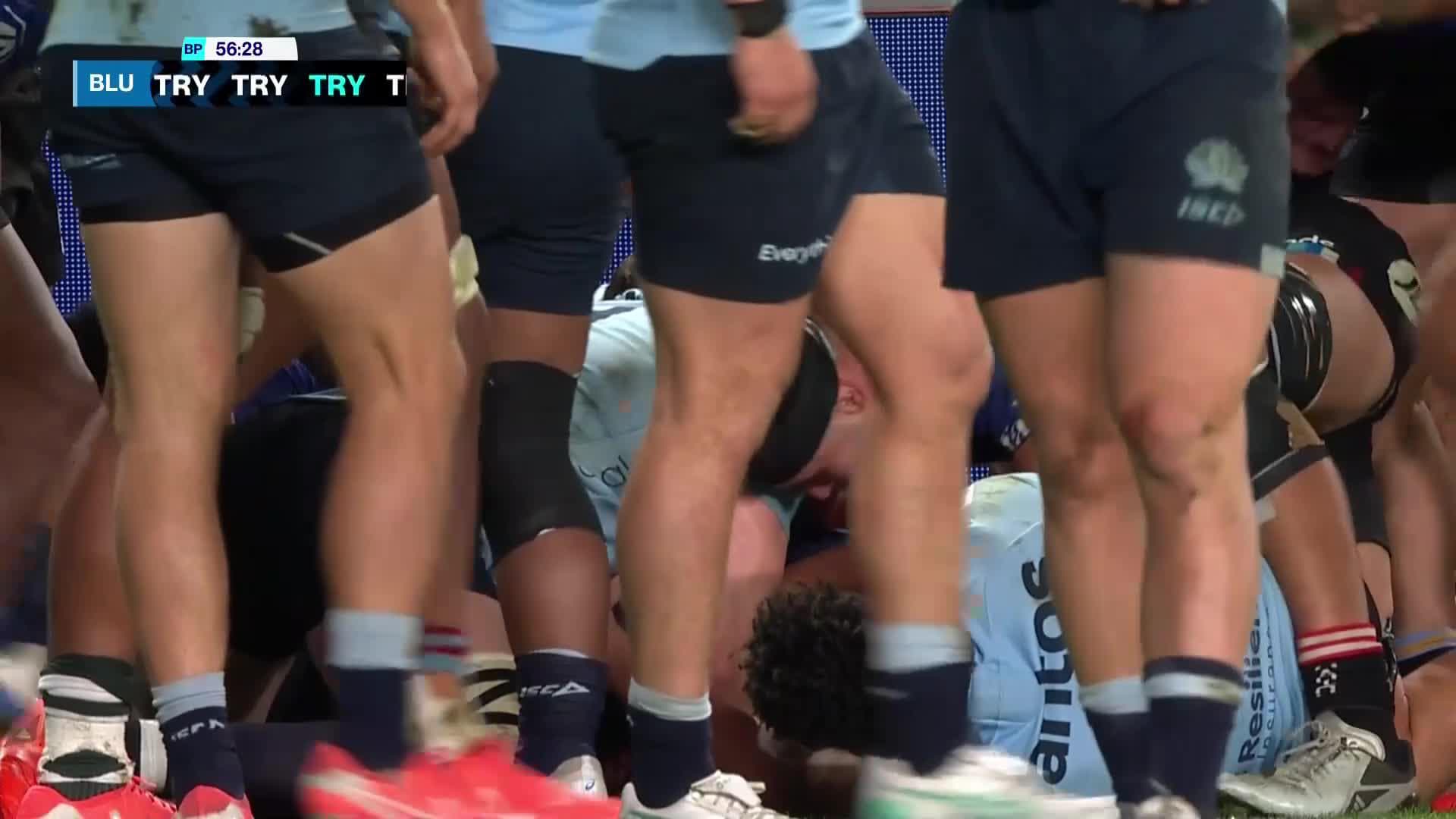 Ricky Riccitelli Try v NSW Waratahs | SRP 2025