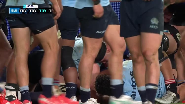 Ricky Riccitelli Try v NSW Waratahs | SRP 2025