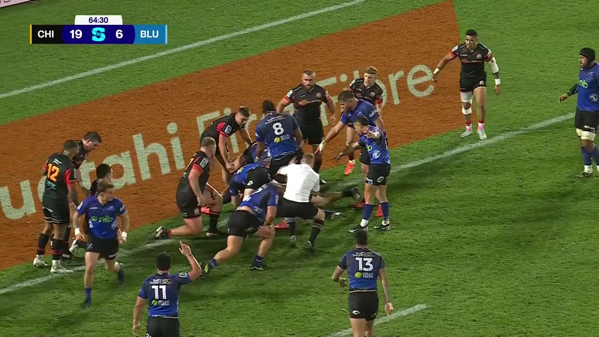 Kurt Eklund Try v Chiefs | SRP 2025