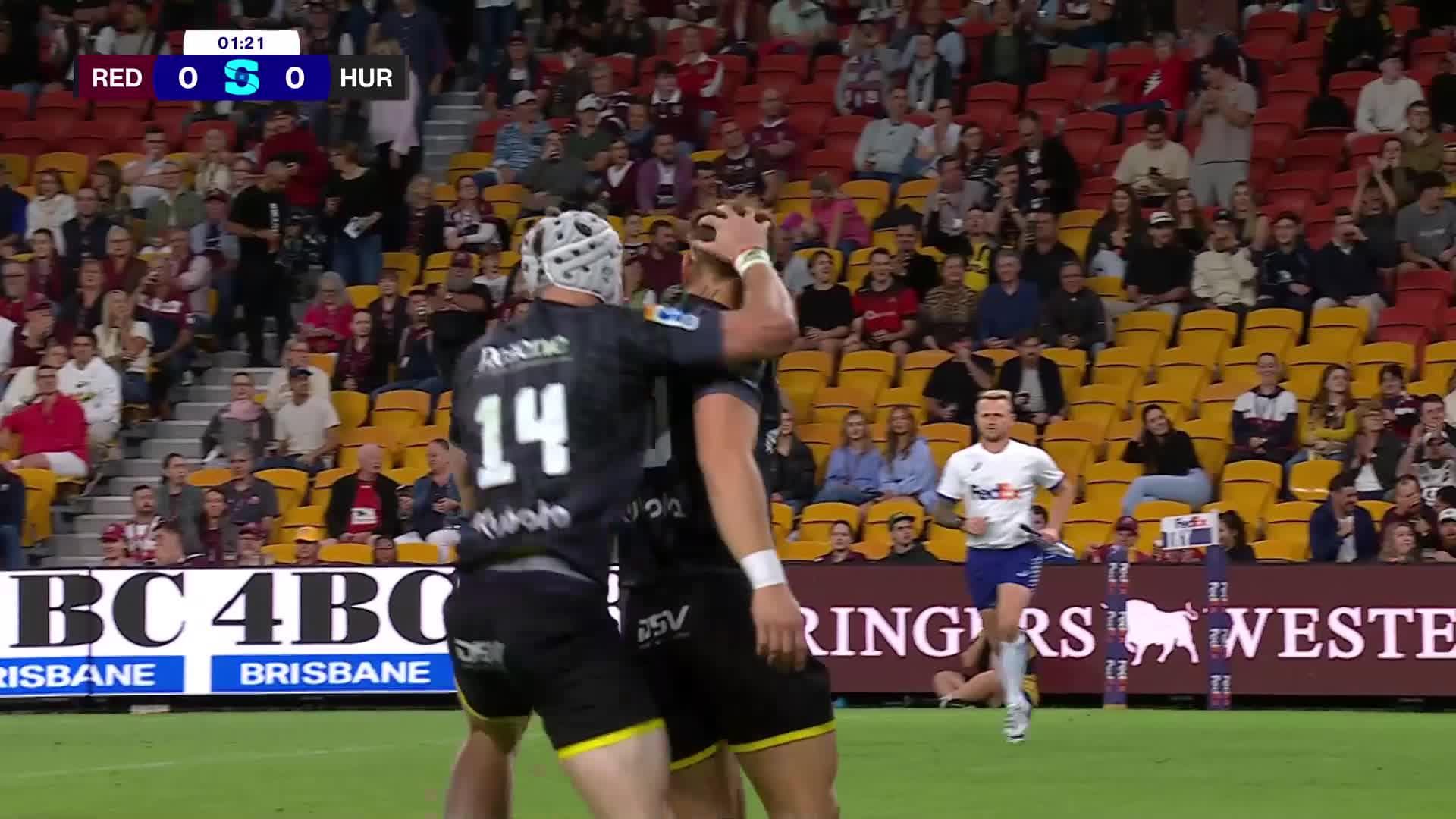 Ruben Love Try v Queensland Reds | SRP 2025