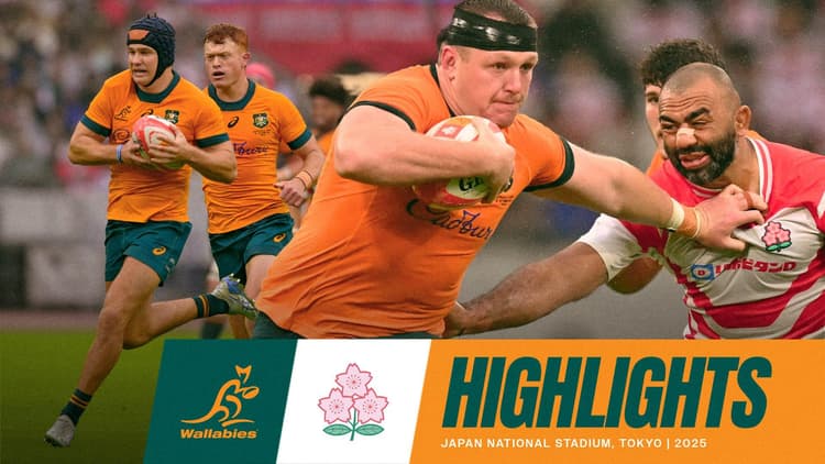 Wallabies v Japan Highlights | Spring Tour 2025