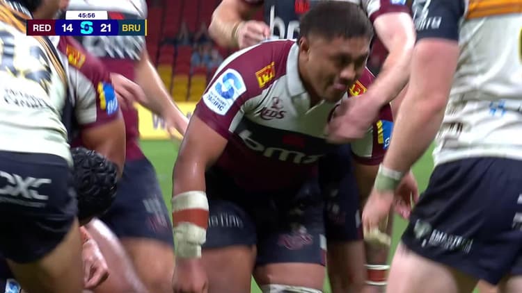 Richie Asiata Try v Brumbies | SRP 2025