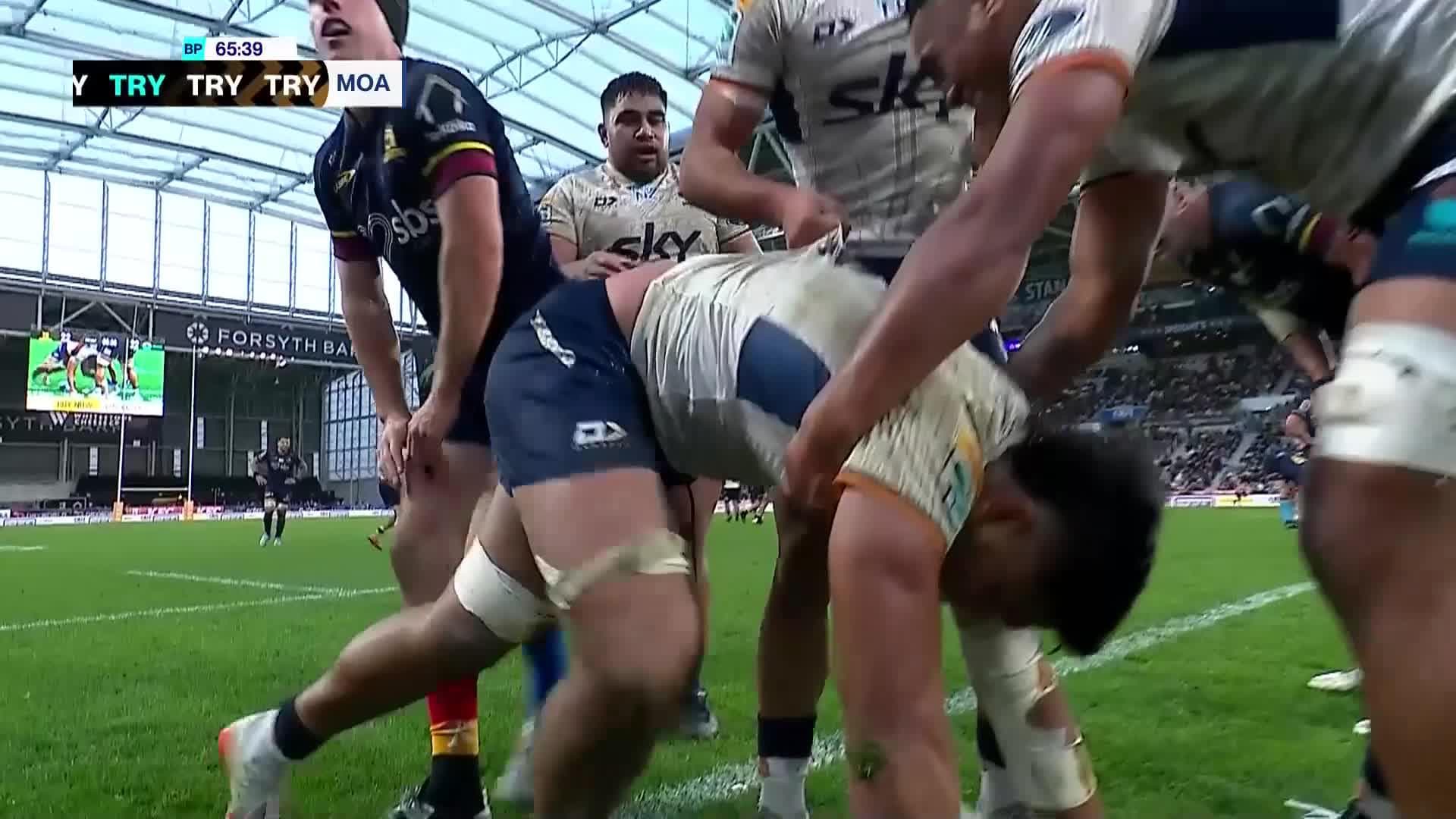 Miracle Faiilagi Try v Highlanders | SRP 2025