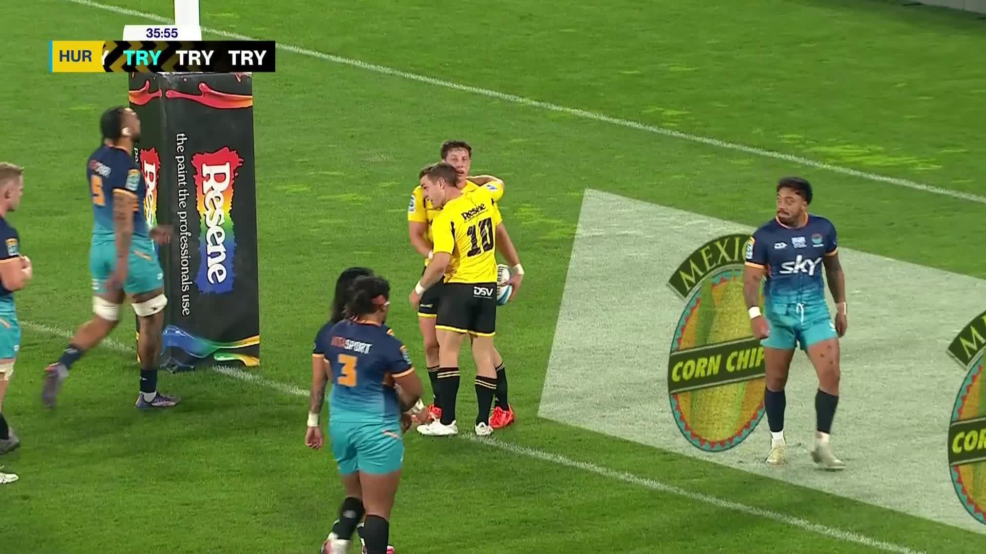 Cam Roigard Try v Moana Pasifika | SRP 2025