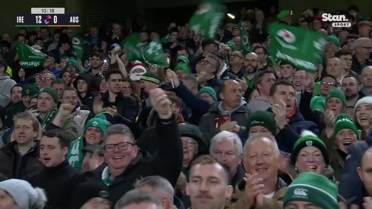 Mackenzie Hansen with a Spectacular Try vs Australia