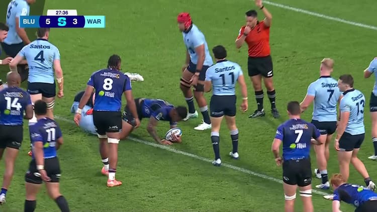 Rieko Ioane Try v NSW Waratahs | SRP 2025