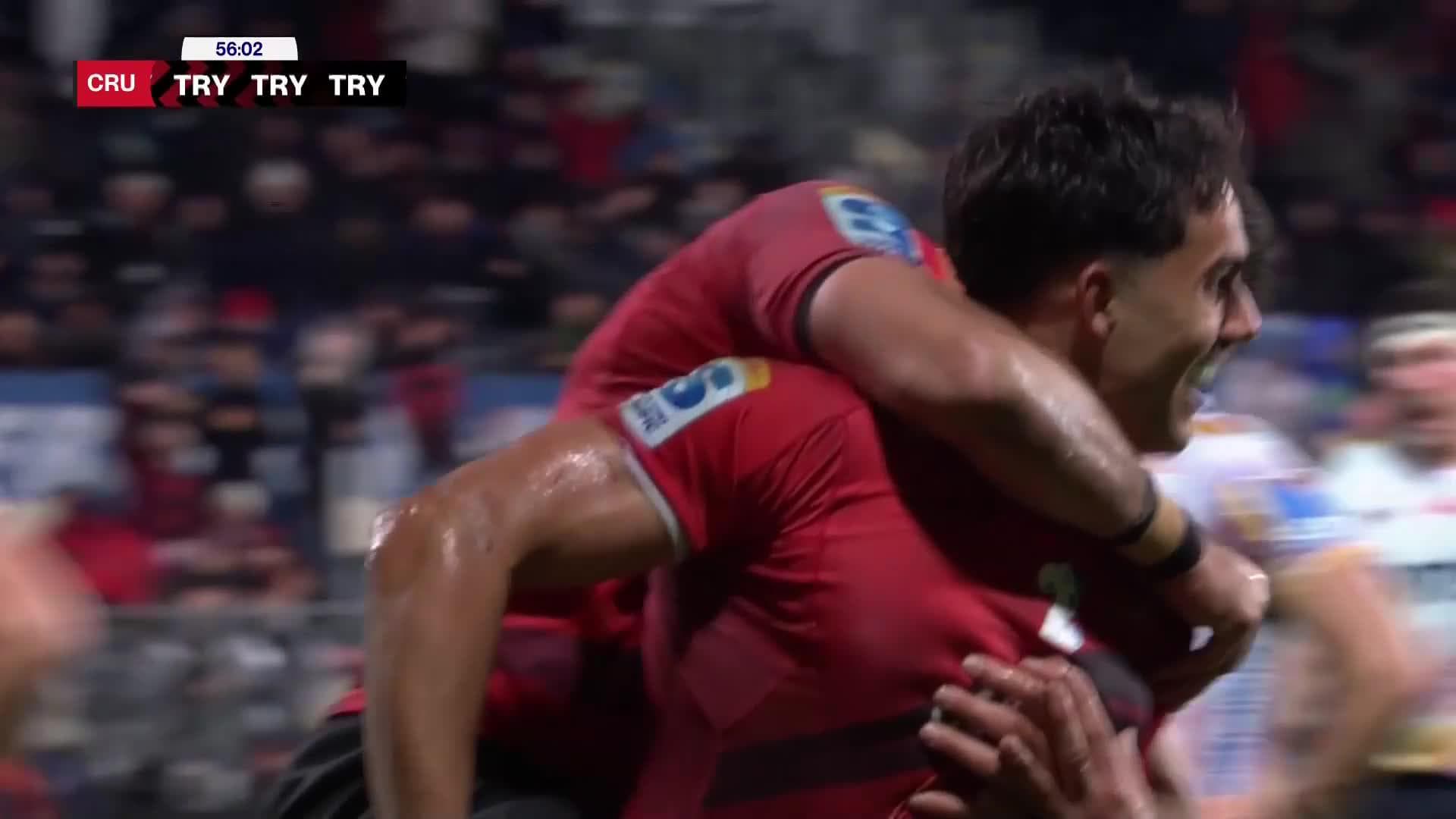 Noah Hotham Try v Queensland Reds | SRP 2025