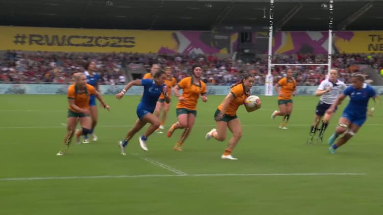 Desiree Miller's Highlights v Samoa Women | Wallaroos 2025