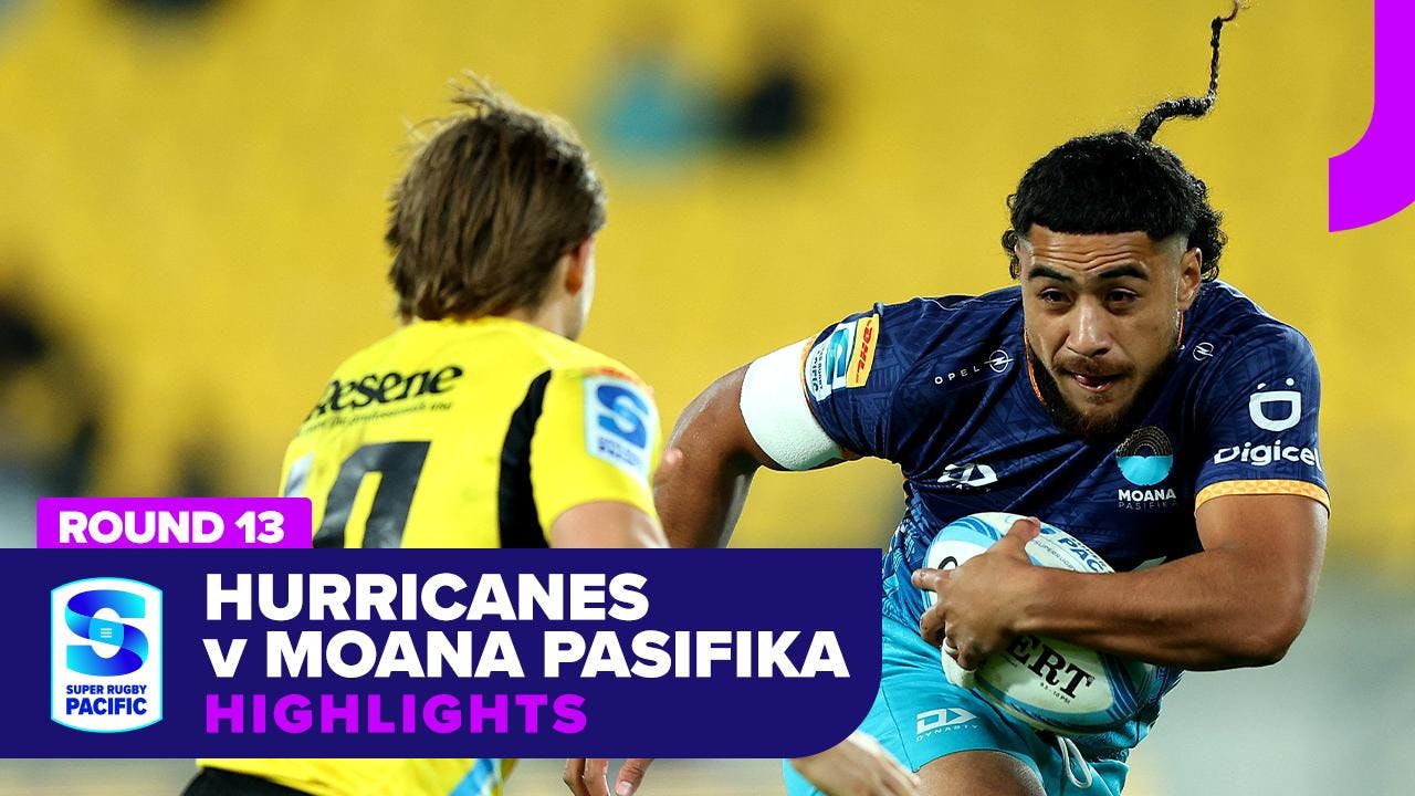 Hurricanes v Moana Pasifika Highlights | Round 13 | Super Rugby Pacific 2024
