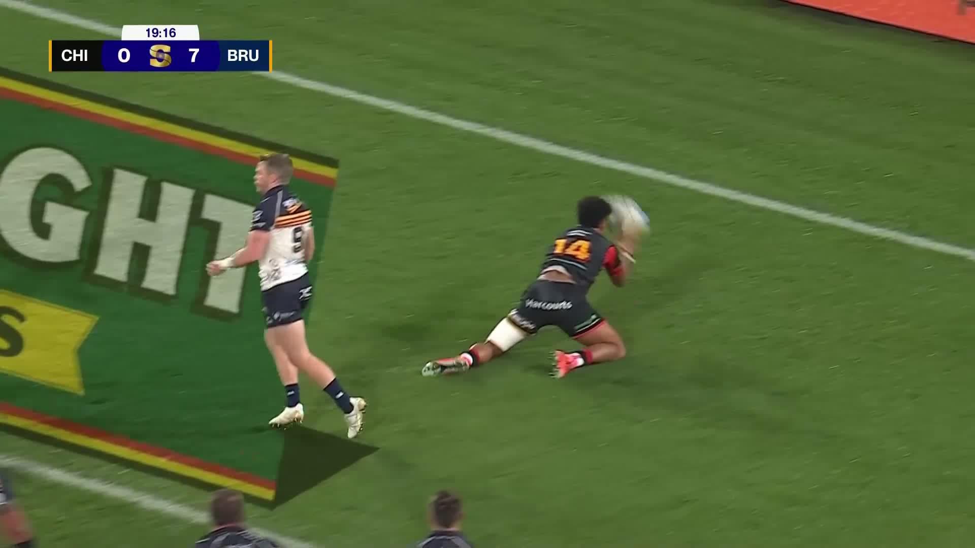 Emoni Narawa Try v Brumbies | SRP 2025