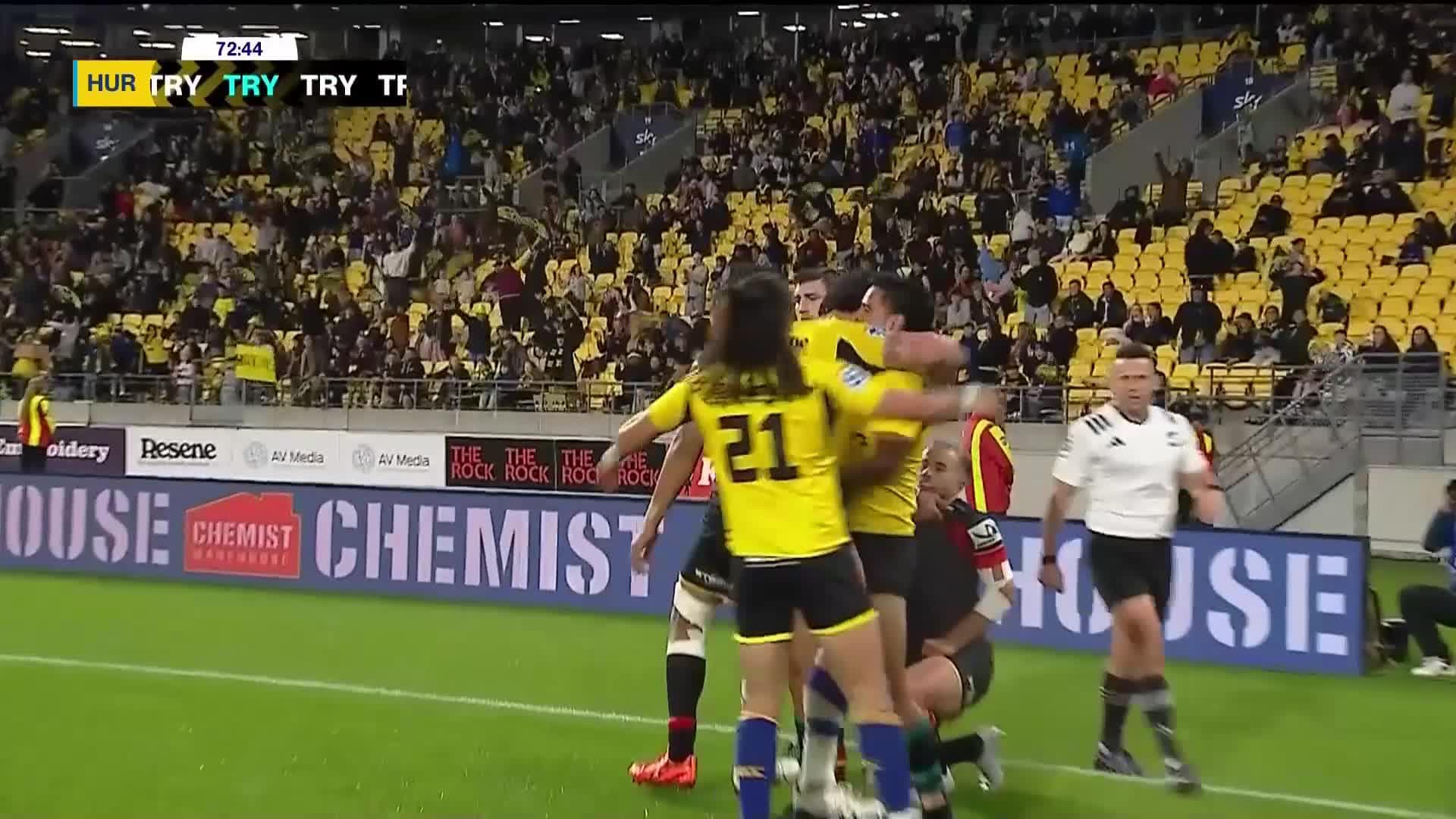 Bailyn Sullivan Try v Chiefs | SRP 2025