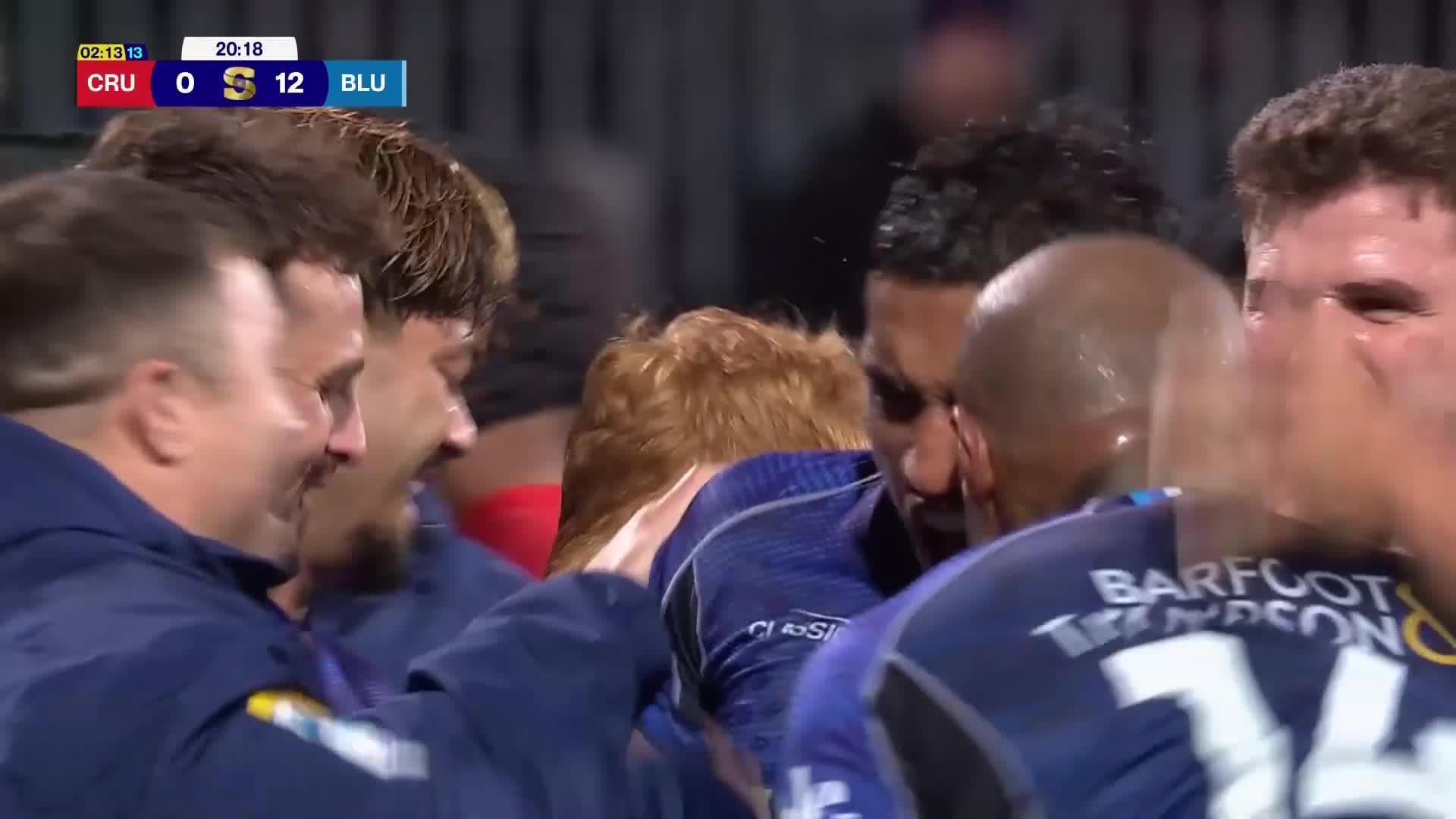 Rieko Ioane Try v Crusaders | SRP 2025