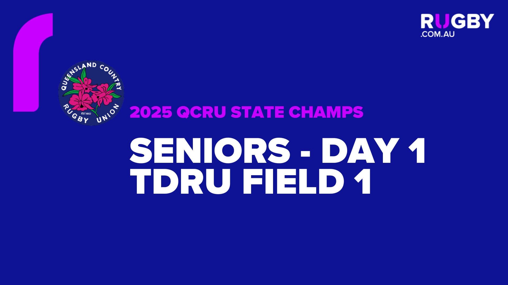 QCRU State Championships - Seniors Day 1