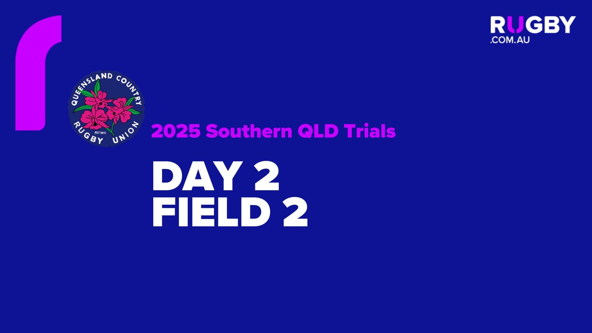 QCRU SQ Trials: Day 2 - Field 2