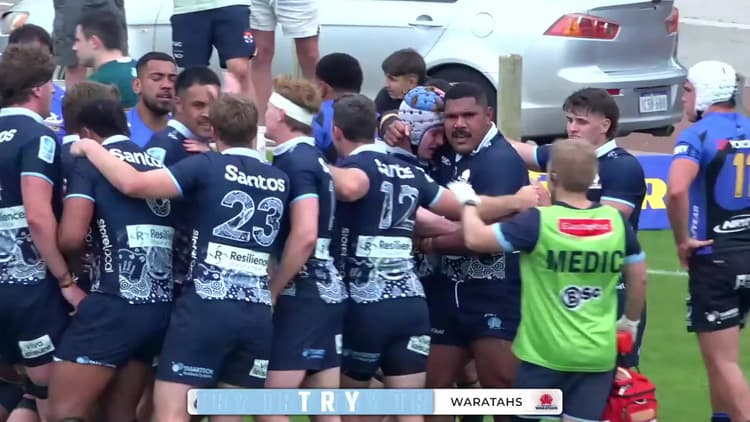 Austin Durbidge Try v Western Force | SRP 2025
