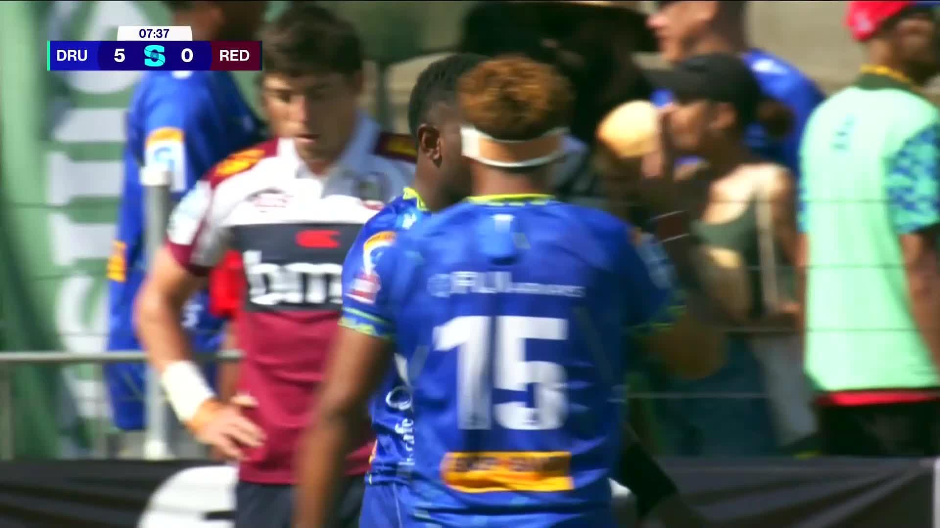 Taniela Rakuro Try v Queensland Reds | SRP 2025