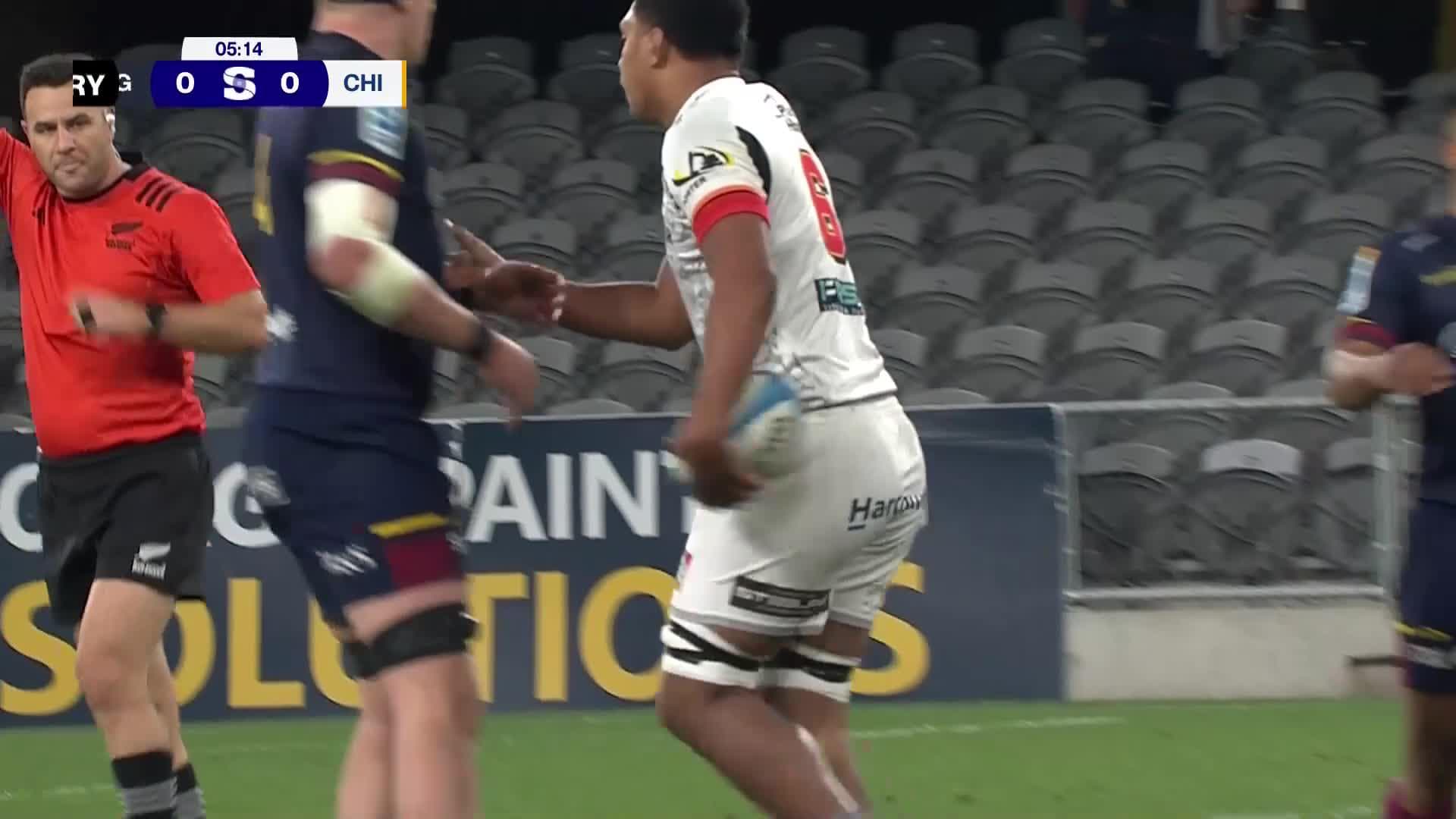 Samipeni Finau Try v Highlanders | SRP 2025