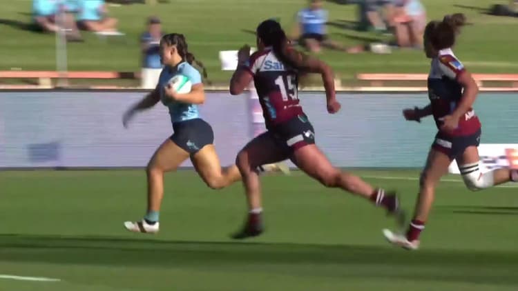 Desiree Miller's Try v Queensland Reds Women | SRW 2025