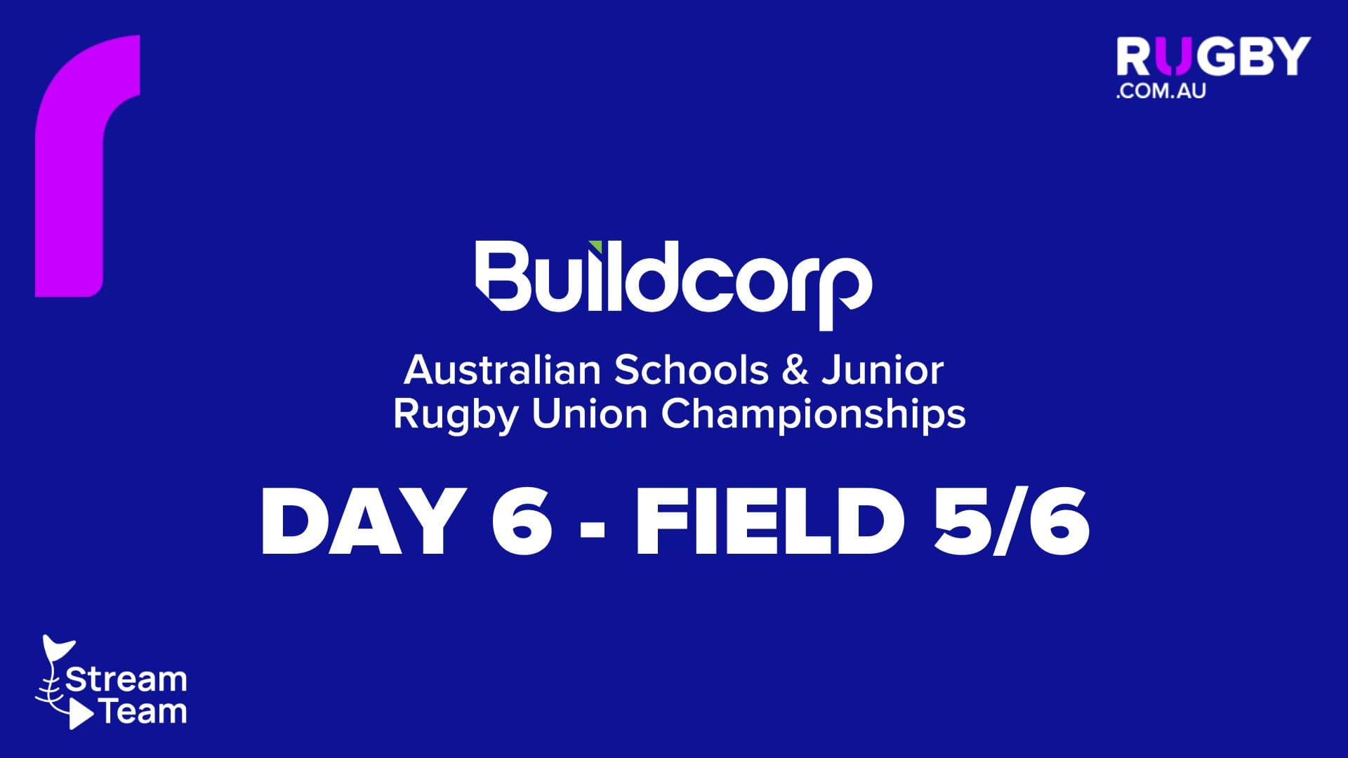 Day 6 - Stadium - 2026 Buildcorp ASRU Championships