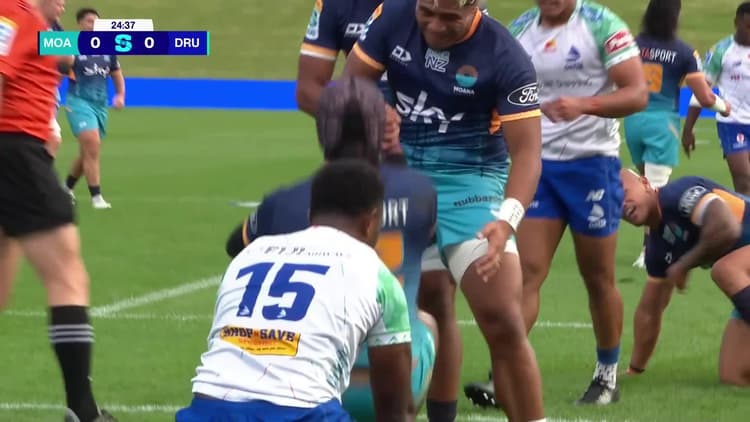 Danny Toala Try v Fijian Drua | SRP 2025