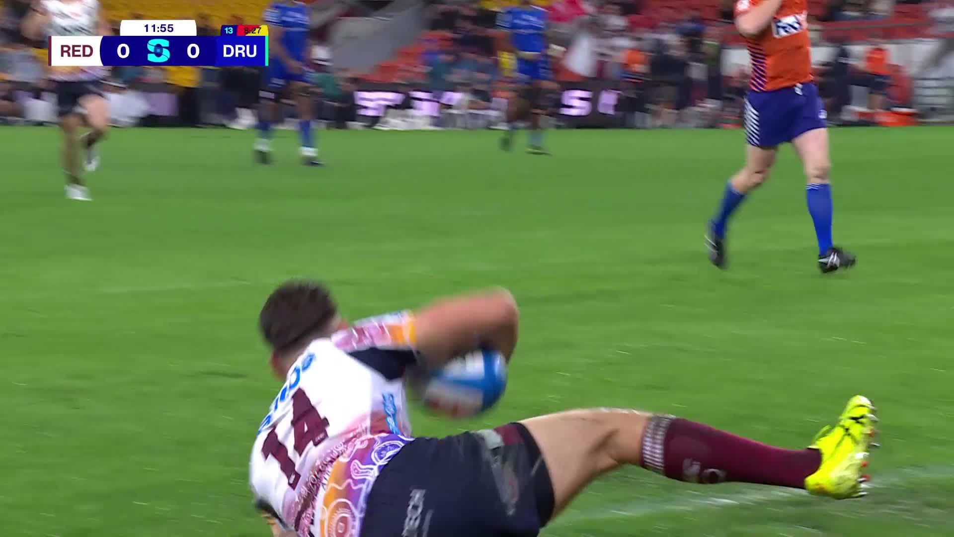 Lachie Anderson Try v Fijian Drua | SRP 2025