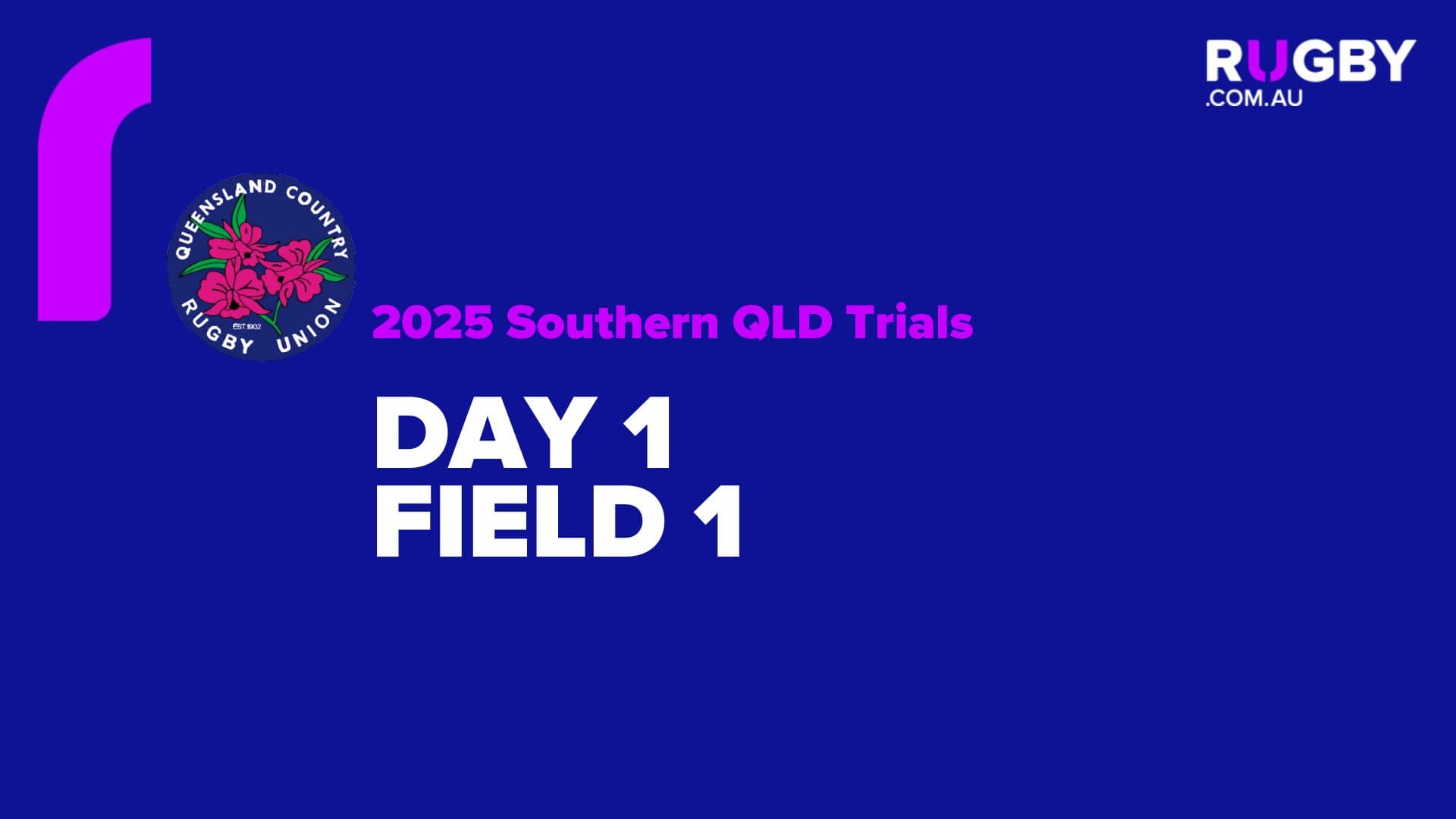 QCRU SQ Trials: Day 1 - Field 1