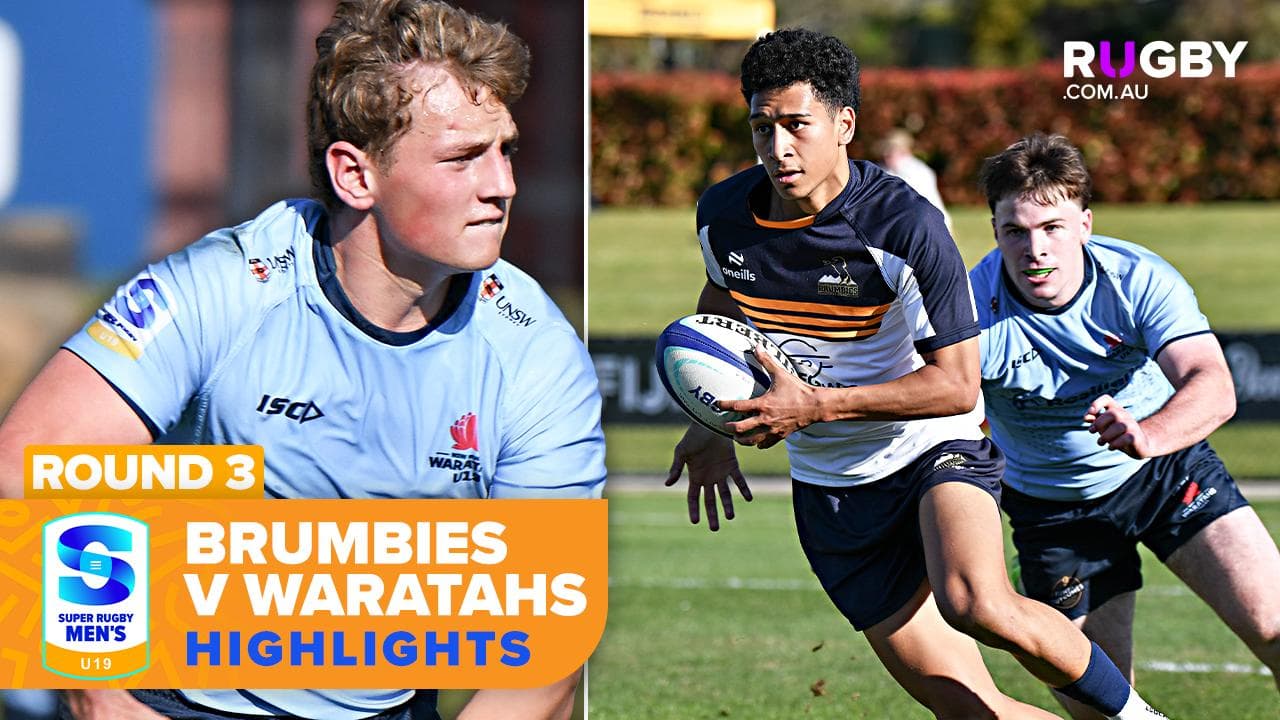 ACT Brumbies v NSW Waratahs Highlights | Round 3 | Super Rugby U19s