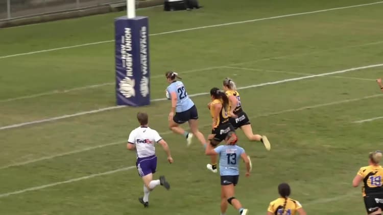 Caitlyn Halse's Try v Western Force Women | SRW 2025