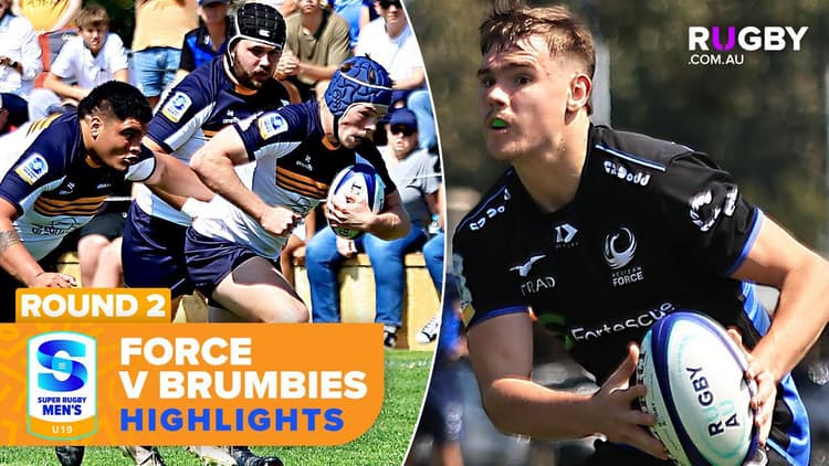 Western Force v ACT Brumbies Highlights | Round 2 | Super Rugby U19s