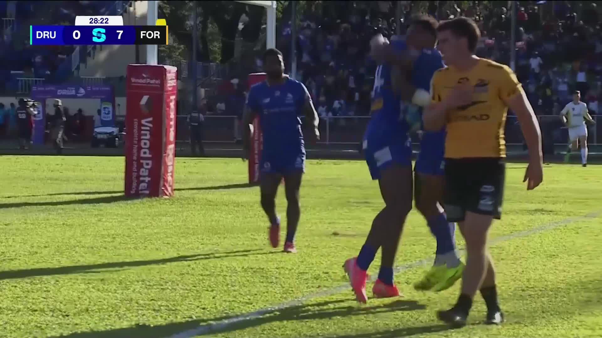 Philip Baselala Try v Western Force | SRP 2025