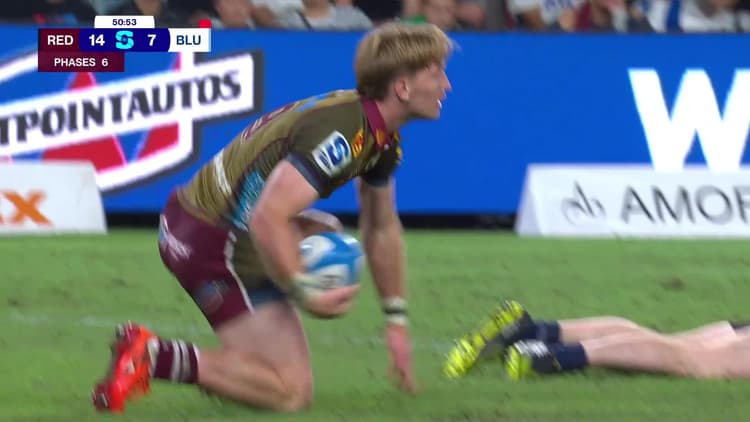 Tate McDermott Try v Blues | SRP 2025